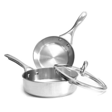 Stainless Steel 3 Piece Cookware...