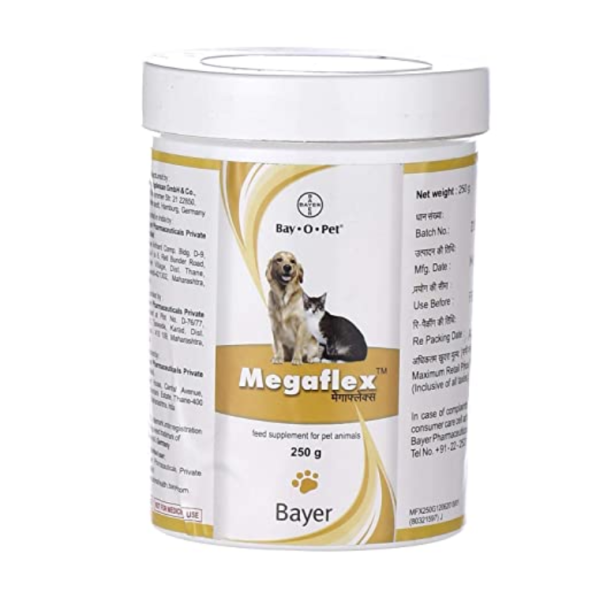 Bayer Megaflex Feed Supplement for Dogs & Cats