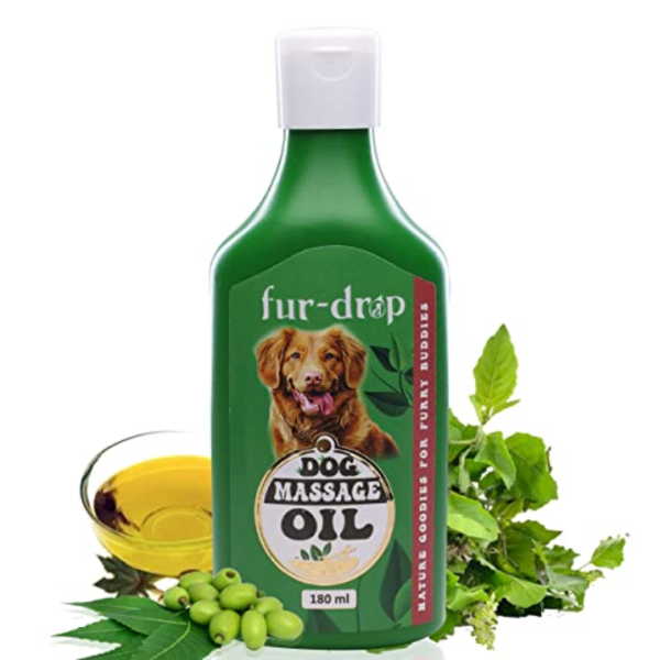 Dog Massage Oil for Shiny Coat
