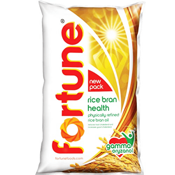 Fortune Oil, 1 L Pouch Rice Bran Health