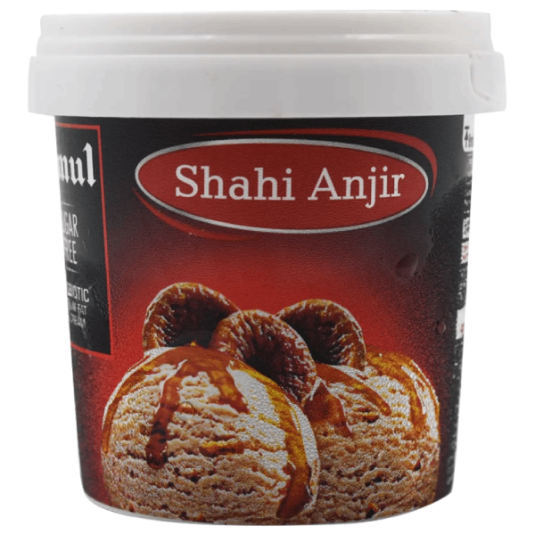 Amul Sugar Free Ice Cream - Anjeer with Chocolate Sauce, 125 ml
