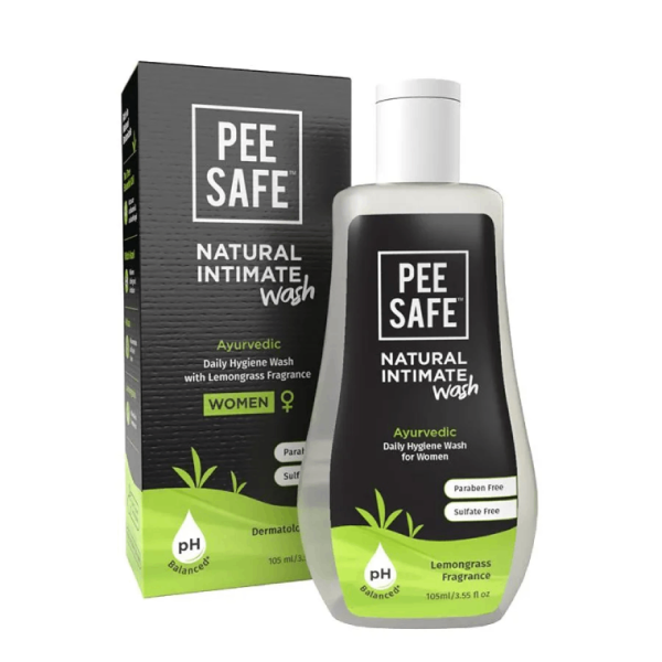 Pee Safe Natural Intimate Wash, 105 ml