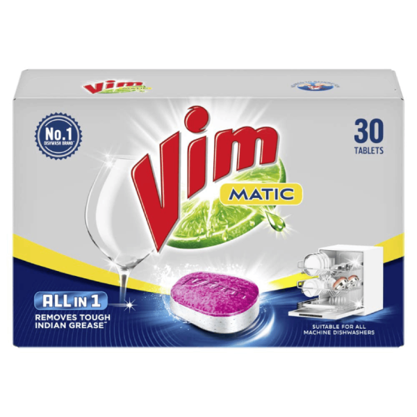 Vim Matic All in One Dishwasher Tablets