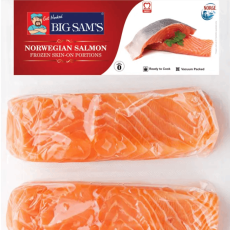 Big Sams Frozen Salmon Skin-on...