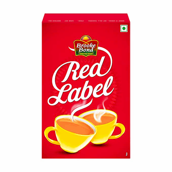 Red Label Tea, Strong Chai from the Best Chosen Leaves - Premium Powdered Black Tea