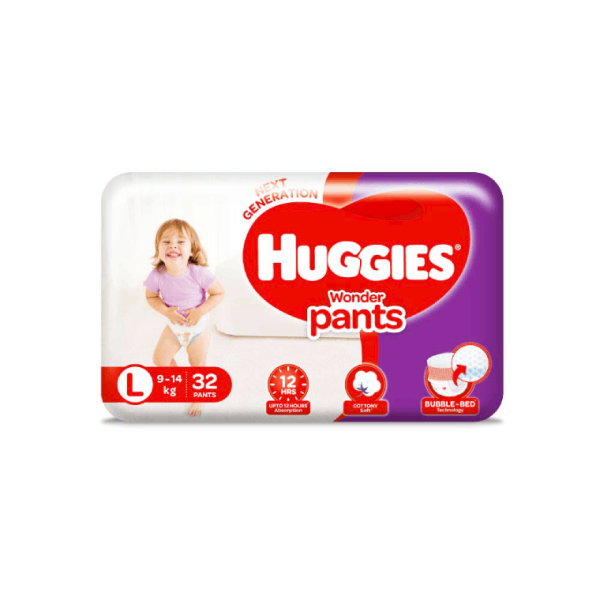Huggies Wonder Pants Large (L) Size Baby Diaper Pants
