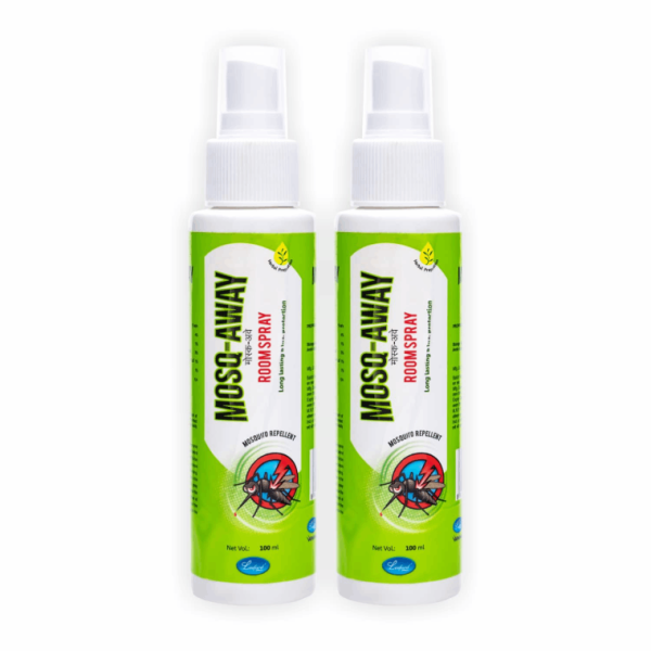 Leeford Mosq Away Herbal Mosquito Repellent Spray Combo Pack of 2