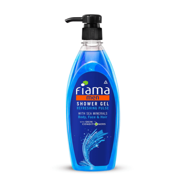 Fiama Men Shower Gel Refreshing Pulse, Body Wash  - 500ml
