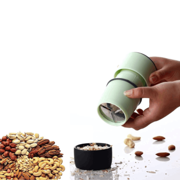 KITCHENWARE ABS 3 in 1 Plastic Dry Fruit and Paper Mill Grinder Slicer