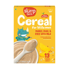 Slurrp Farm Baby Cereal, Ragi,...