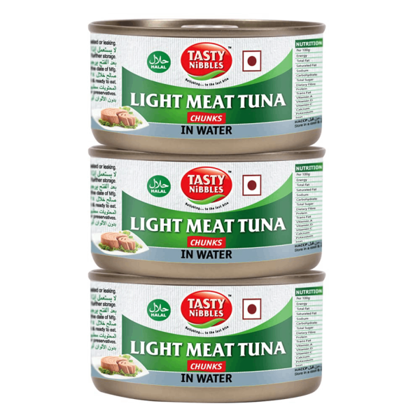 Tasty Nibbles Light Meat Tuna Chunks In Water 