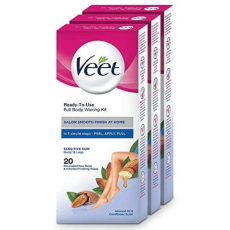 Veet Full Body Waxing Kit for...