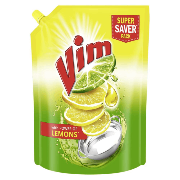 Vim Fresh Lemon Fragrance Dishwash Liquid Gel 2 L Refill Pack