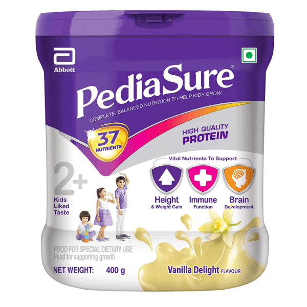 PediaSure Health & Nutrition Drink Powder For Kids Growth (Vanilla)