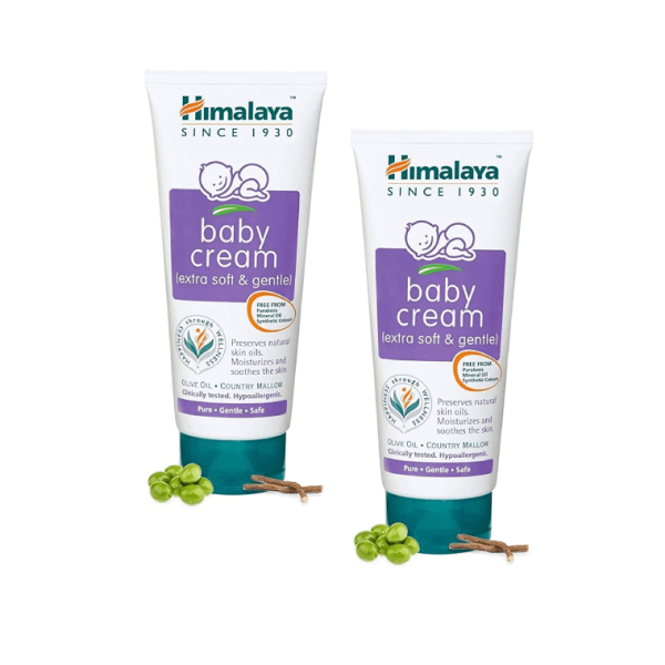 Himalaya Baby Cream Face Moisturizer & Day Cream (Pack of 2)