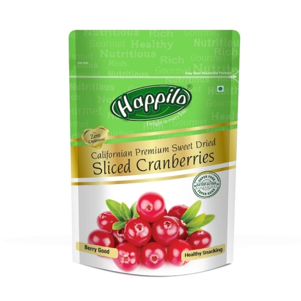 Californian Dried and Sweet Sliced Cranberries