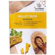 Nutribee Millet Rusk - Moringa Leaf