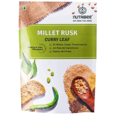 Nutribee Millet Rusk - Curry Leaf