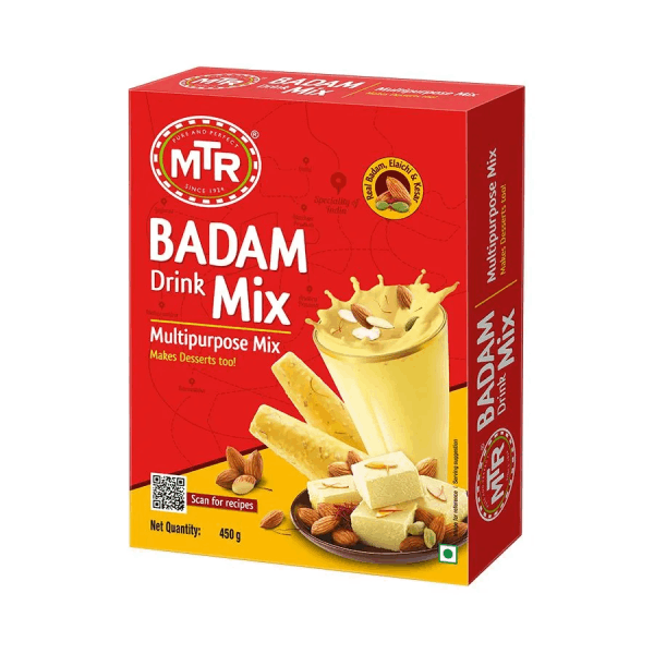  Badam Drink Mix - Real Badam, Elaichi & Kesar