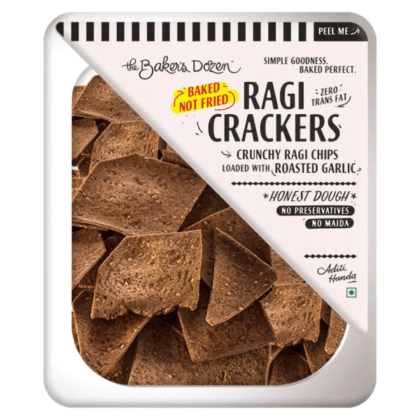 The Baker's Dozen Ragi Crackers
