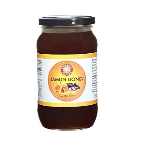 ORGANIC NATION Raw Organic Jamun Honey German