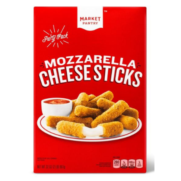 Frozen Breaded Mozzarella Sticks - 32oz - Market Pantry