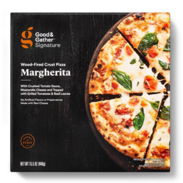 Signature Wood-Fired Margherita Frozen Pizza - 15.5oz