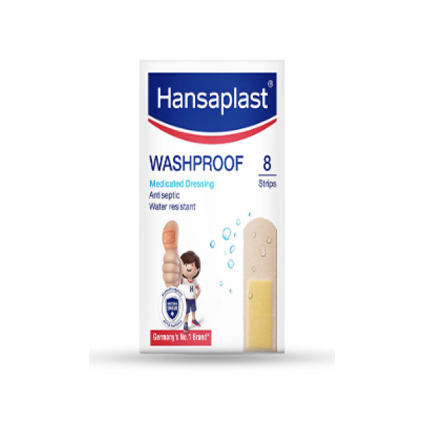 Hansaplast Medicated Dressing Bandage (Washproof 8's)